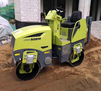 奔馬小型壓路機(jī)土方壓實(shí)、溝槽回填施工案例